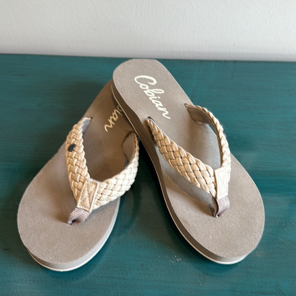 Cobian Braided Bounce Flip Flops